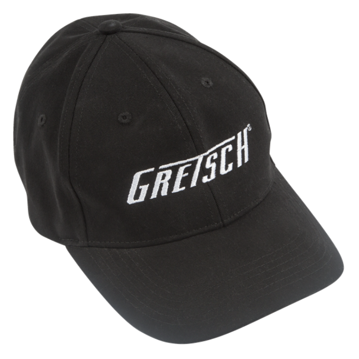 Genuine Gretsch Guitars Flexfit Hat, Black, S/M