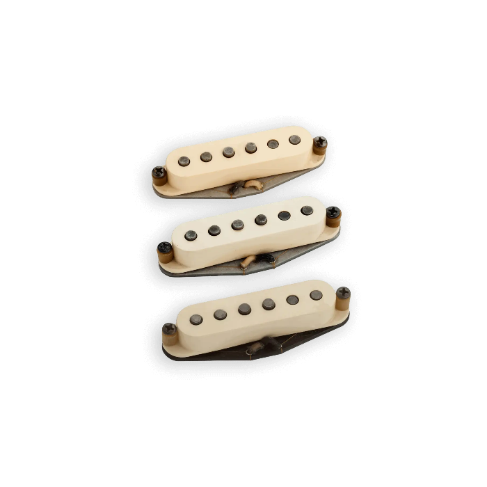 Seymour Duncan Antiquity II Surfer Strat/Stratocaster Pickup Set, Aged White