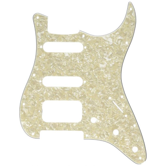 Genuine Fender H/S/S Lone Star Pickguard, Aged White Moto - 099-1338-000