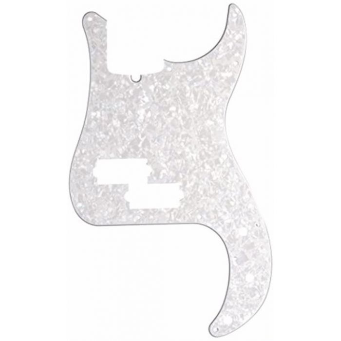 Genuine Fender Standard Precision/P-Bass 13-Hole Pickguard - WHITE PEARL