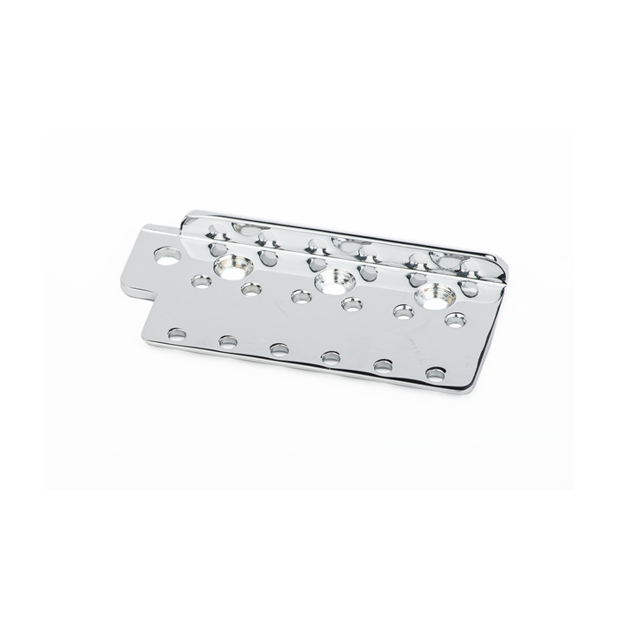 Genuine Fender AVRI American Vintage Strat/Stratocaster Bridge Plate - CHROME