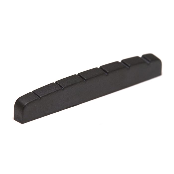 Graph Tech Black TUSQ XL Flat Bottom Slotted Nut, PT-5010-00