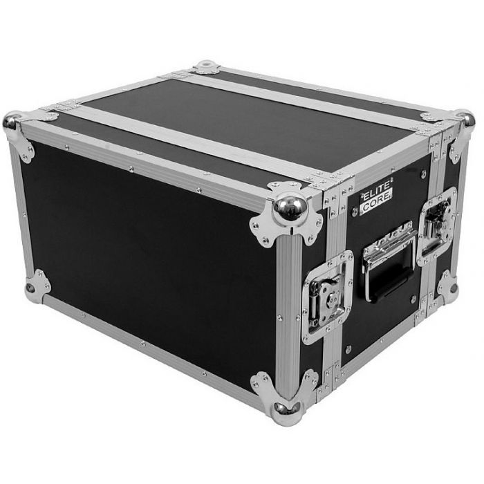 Elite Core 6-Space ATA 6U Shallow Effects Rack Road Tour Flight Case - RC6U-10