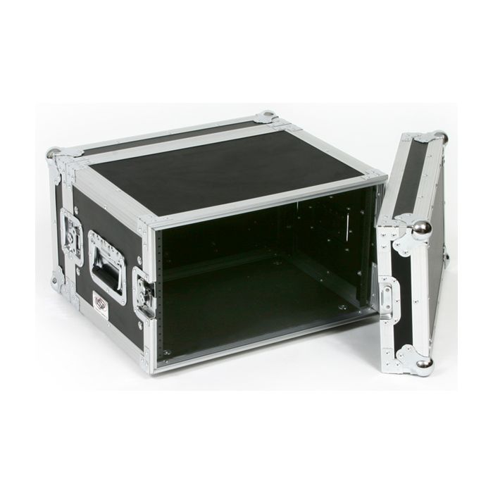 OSP 6-Space ATA 6U Shallow Effects Rack Road Tour Flight Case - RC6U-14