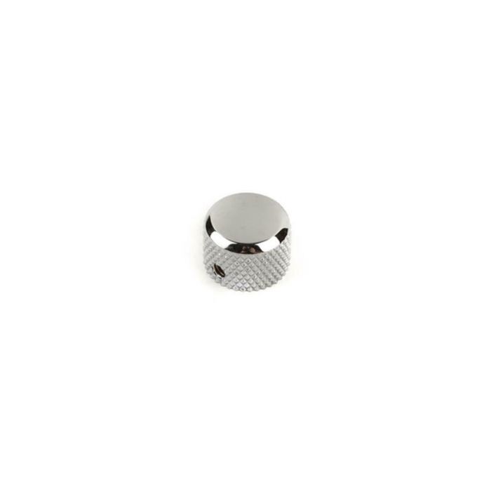 Genuine Fender American Vintage '62 Jazz Bass Knurled Upper Control Knob, CHROME