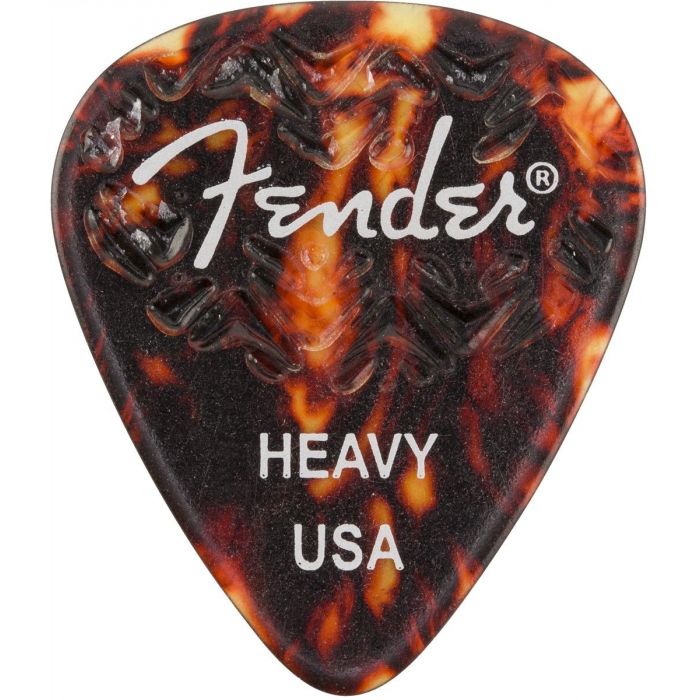 Genuine Fender Wavelength 351 Guitar Picks (6 Pack) HEAVY, SHELL - 198-3351-500