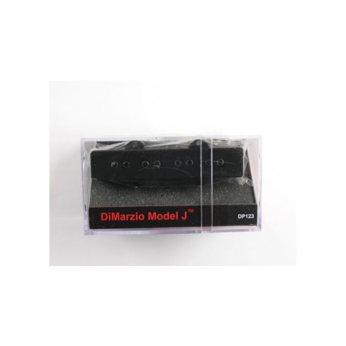 DiMarzio DP123SBK Short J Bass Neck Pickup, Black