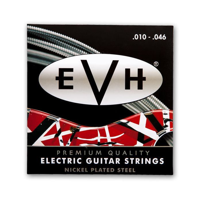 Eddie Van Halen EVH Nickel Plated Electric Guitar Strings Set, Light, 10-46