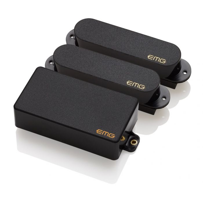 EMG SA/SA/89 HSS Pickup Set for Fender Stratocaster/Strat Guitar, Black