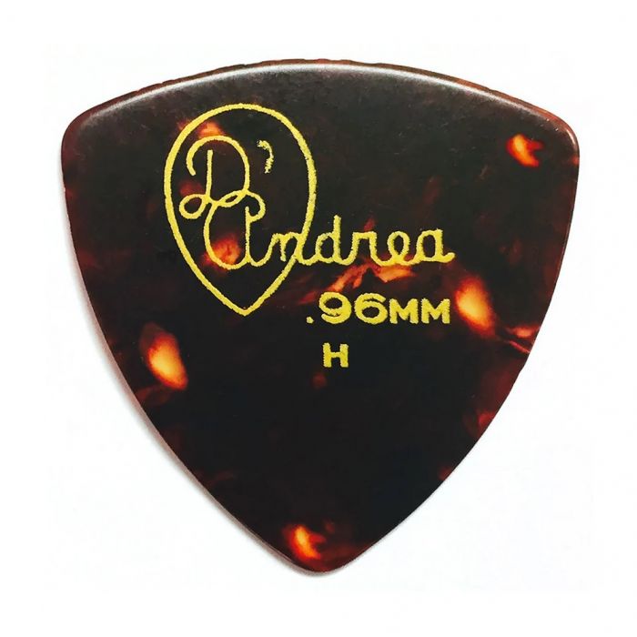 D'Andrea Celluloid Shell Guitar Picks - 346 Shape, Heavy 0.96mm, 72-Picks