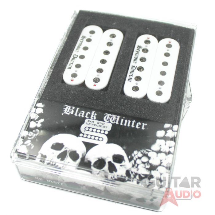 Seymour Duncan Black Winter Humbucker Pickup Set, White