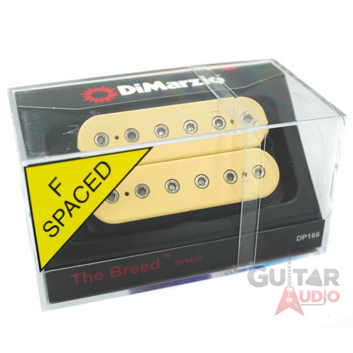 DiMarzio DP166FCR The Breed Bridge Model Humbucker, F-Spaced, Cream