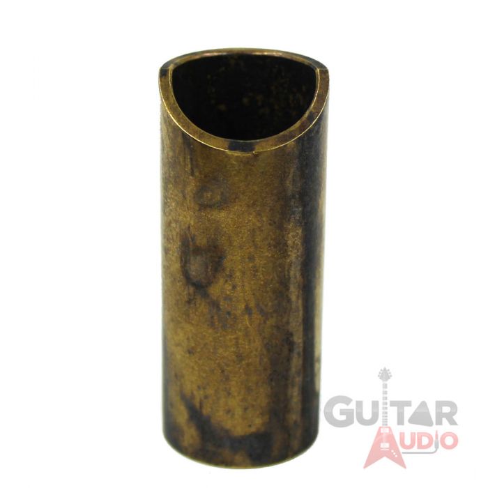 The Rock Slide, Swamp Slide, Aged Brass Guitar Slide, Large