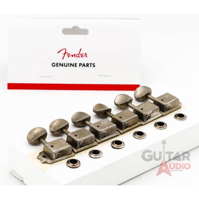 Genuine Fender ROAD WORN Relic Aged Vintage Strat/Tele Machine Head Tuners