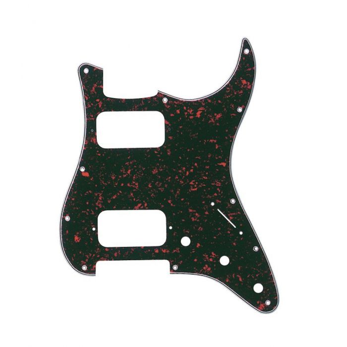 Genuine Fender Modern Pickguard, H/H Stratocaster, 11-Hole - Tortoise Shell