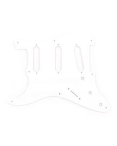 Genuine Fender Vintage '57 Stratocaster Lefty, 8-Hole, White 3-Ply Pickguard