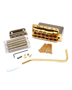 Genuine Fender USA American Vintage 57/62 Strat Tremolo Bridge Kit - GOLD