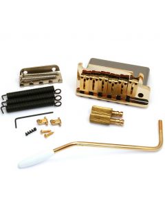 Genuine Fender AM SRS Stratocaster/Strat Guitar Tremolo Bridge Assembly - GOLD