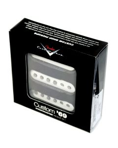 Genuine Fender Custom Shop '69 Stratocaster Pickups Set - White - 099-2114-000