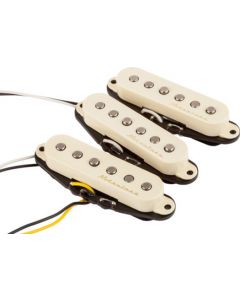 Genuine Fender Vintage Noiseless Stratocaster Guitar Pickups Set - AGED WHITE