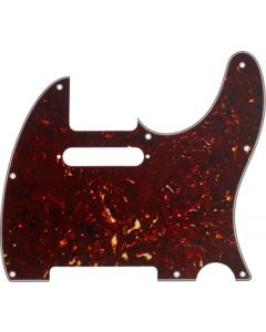 Genuine Fender Standard Tele/Telecaster 8-Hole Guitar Pickguard - TORTOISE SHELL