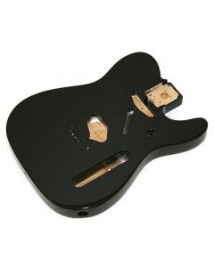 Genuine Fender Mexico Tele/Telecaster SS Alder Body Vintage Bridge Mount - BLACK