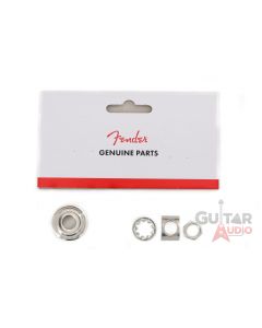 Genuine Fender Telecaster/Tele Guitar Input Jack Ferrule Plate Cup - Nickel