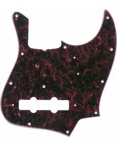 Genuine Fender '62 Jazz Bass Tortoise Shell 4-Ply 11-Hole Pickguard 099-2022-000