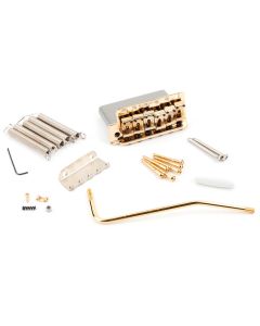 Genuine Fender American Vintage 62/SRV LEFT-HANDED Strat Bridge Assembly - GOLD