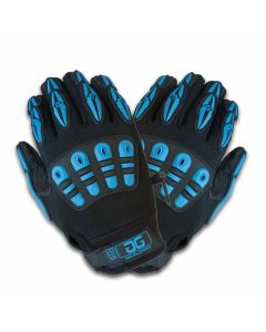 Gig Gear Thermo Gloves, Blue, Touchscreen Work/Stage Gloves, XS