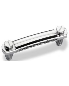 Schaller Germany Stop Tailpiece for STM/GTM Guitar Bridges - CHROME, 12050200