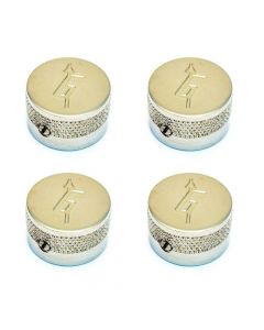 Genuine Gretsch G-Arrow Guitar Knobs for US Solid Shaft Pots (SET OF 4) NICKEL