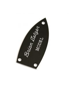 Genuine Gretsch Truss Rod Cover, Brian Setzer Hot Rod, Black, 006-0903-000