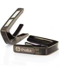 Thalia X Gibson Guitars Mother of Pearl Split Parallelogram Capo, Black Chrome