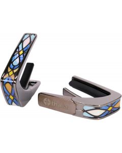 Thalia Deluxe Series Guitar Capo - Stained Glass, Black Chrome