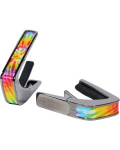 Thalia Deluxe Series Guitar Capo - Pearl Tie-Dye, Black Chrome