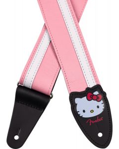 Fender X Hello Kitty Official Leather Guitar Strap, Pink