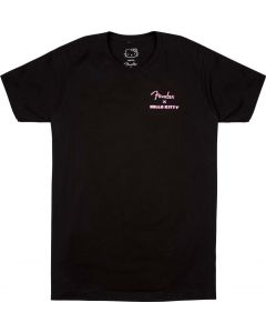 Fender X Hello Kitty Official Back Logo Tee/T-Shirt, SMALL (S)