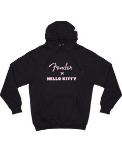 Fender X Hello Kitty Official Black Hoodie Sweatshirt, SMALL (S)