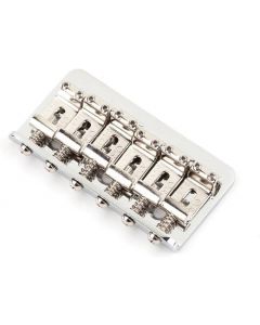 Genuine Fender Telecaster/Tele OR Stratocaster/Strat Hardtail Bridge, Chrome