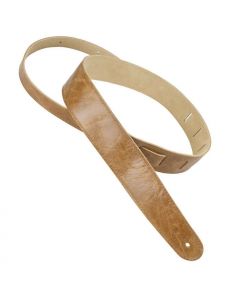 Henry Heller Leather Series, 2.5" Wide Leather Guitar Strap, Capri Tan