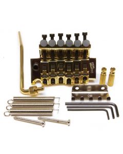 Graph Tech LB63 Floyd Rose Style Locking Bridge/Tremolo - GOLD, PS-0080-G0