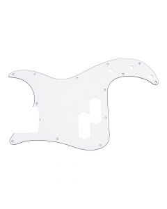 Genuine Fender Vintage-Style Pickguard, 60's Precision P-Bass, 13-Hole - WHITE