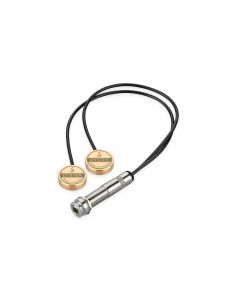 Schaller Germnay D/S Oyster Piezo Acoustic Instrument/Guitar Pickup, Brass