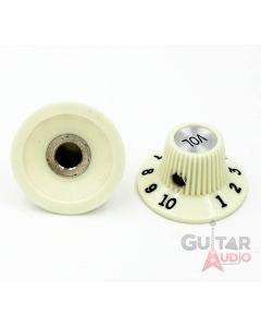 Genuine Fender '65 American Vintage Jazzmaster Hat Knobs Pair Set - 099-2086-000