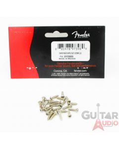 Genuine Fender ROAD WORN/Relic Aged Guitar Pickguard Screws (24) - 099-7208-000