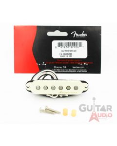 Genuine Fender Strat/Stratocaster Noiseless Neck/Middle Pickup - Aged White