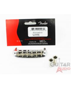 Genuine Fender USA American Vintage Jaguar/Jazzmaster Guitar Bridge & Thimbles