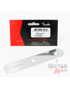 Genuine Fender ROAD WORN Telecaster/Tele Control Plate - CHROME, 099-7213-000