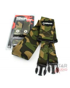 DiMarzio ClipLock Quick Release 2" Guitar Strap - CORDURA CAMOUFLAGE, DD2200CM